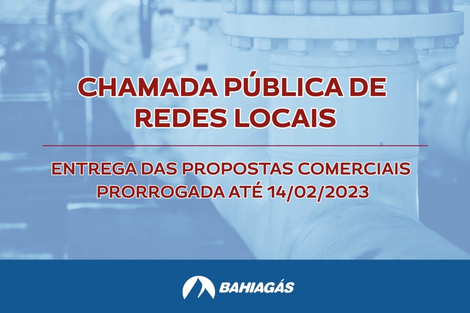 Chamada Pública de Redes Locais 2022