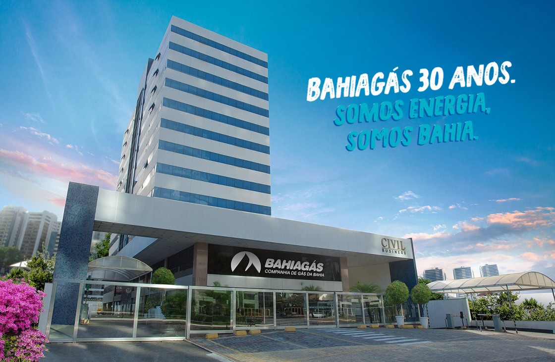 Bahiagás 30 anos, a energia boa da Bahia